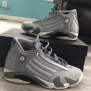 Jordan 14 wolf gray